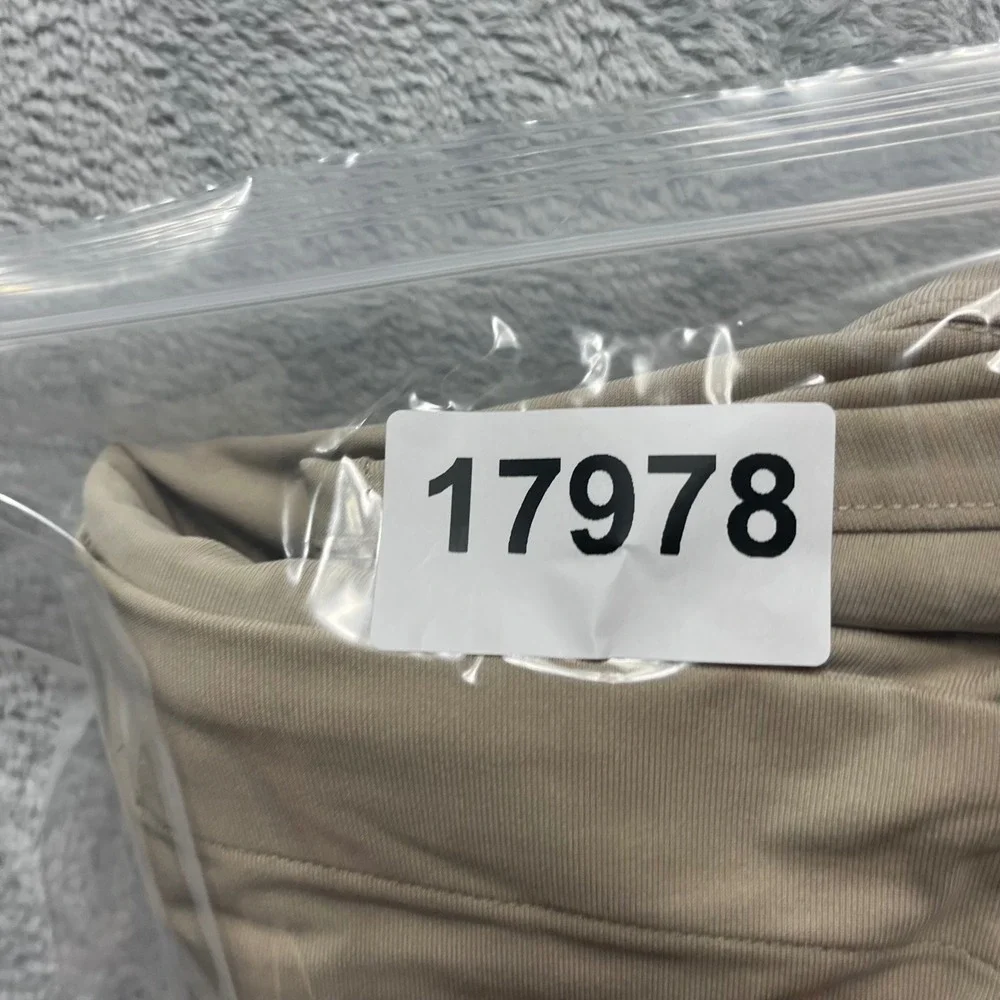 Lululemon Commission Pant Slim 38 Khaki Tan Men's Technical Trousers LM5AEXS
